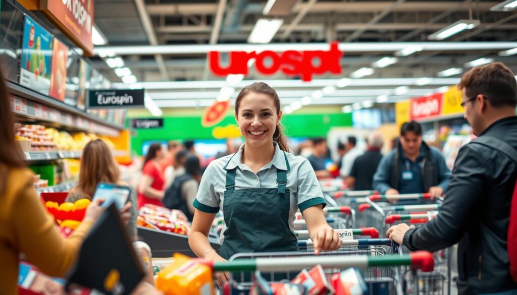 operatore di cassa, Eurospin, lavoro, carriera, Italia