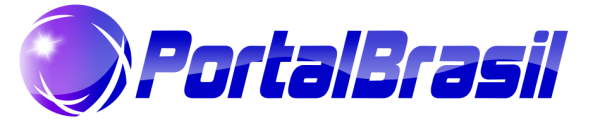 Logo Portal Brasil mono azul
